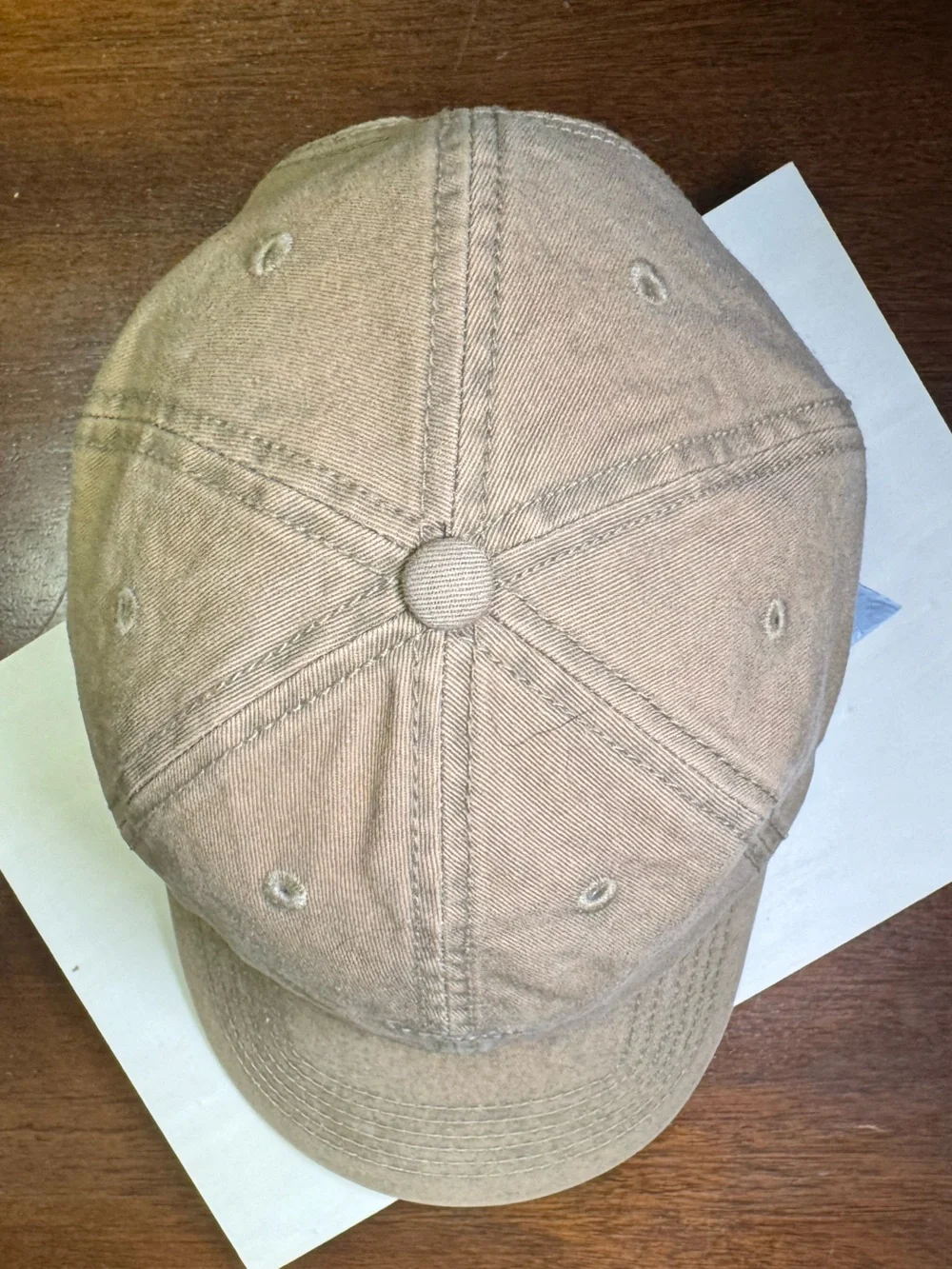 Levi's Khaki/Tan Cotton Logo Cap